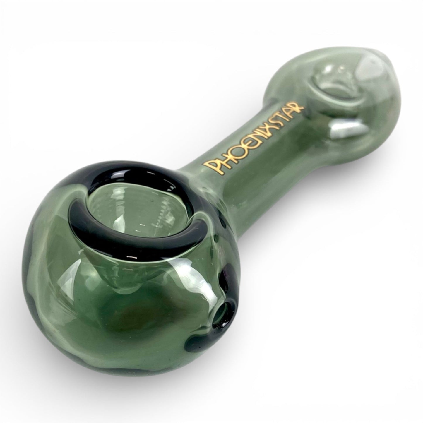 Phoneix Coloured Spoon Hash Pipes 9cm - The Bong Baron