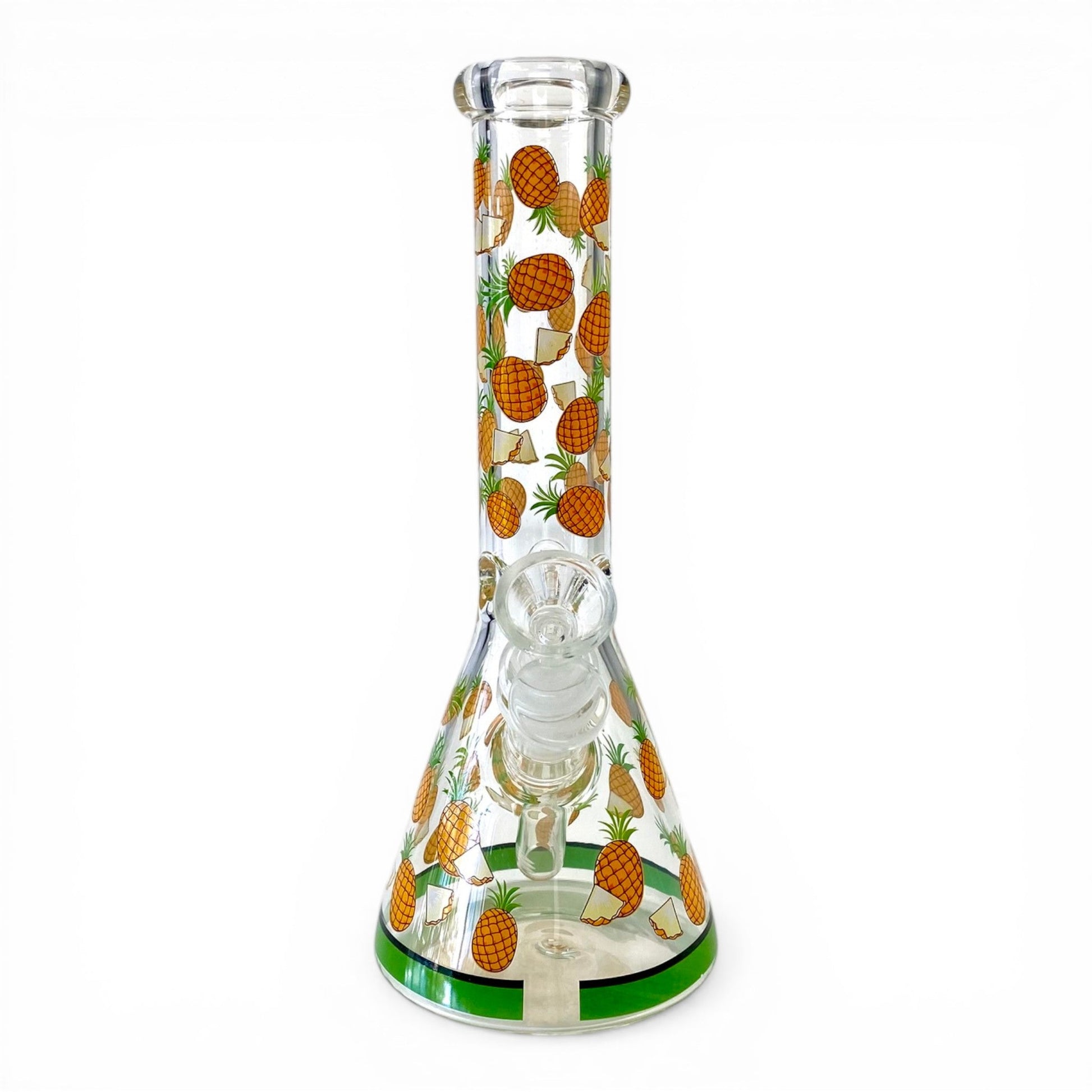 Pineapples Beaker Bong 25cm - The Bong Baron
