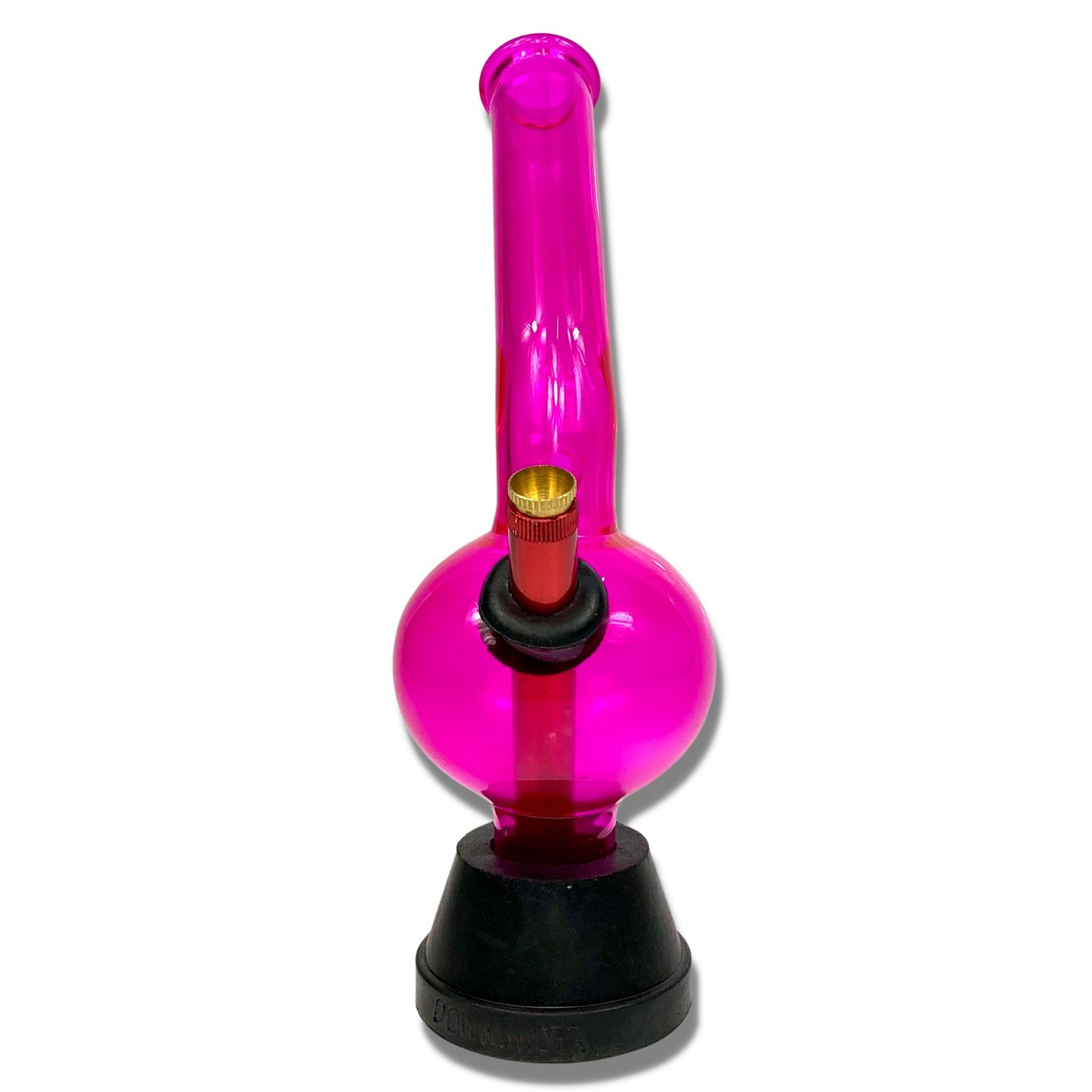 Pink Glass Bonza Bong 29cm - The Bong Baron