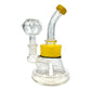 Poke Dab Rig and Bong 15cm Yellow - The Bong Baron