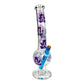 Purple Don't Care Bare Bubble Bong 30cm - The Bong Baron