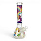 Purple Don't Care Bear 7mm Beaker Bong 35cm - The Bong Baron