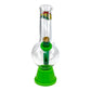 Rasta Eye Bubble Bong 20cm Green - The Bong Baron