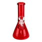 Red Glass Beaker Bong 20cm - The Bong Baron