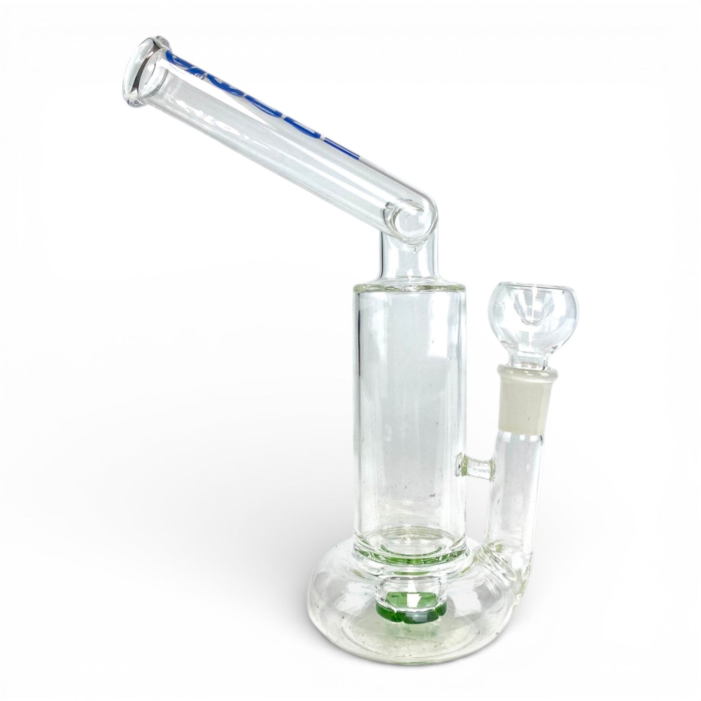 Roddi Bent Tornado Bong 26cm Green - The Bong Baron