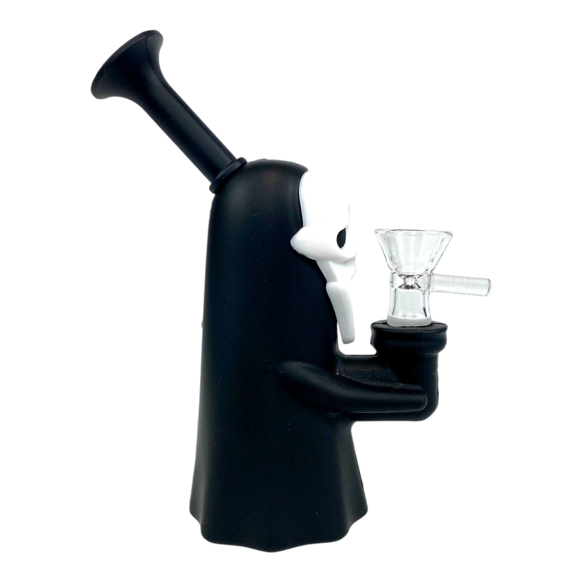 Screaming Silicone Ghost Bong – 16cm - The Bong Baron
