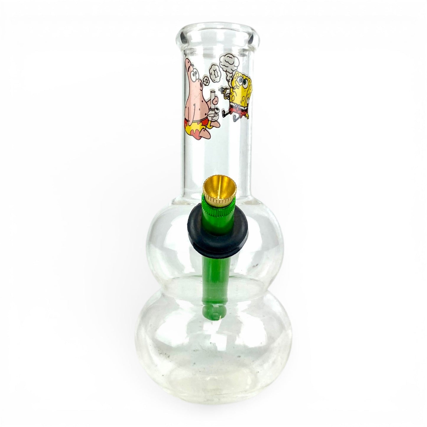 Sesh Buddies Double Bubble Bong 20cm - The Bong Baron