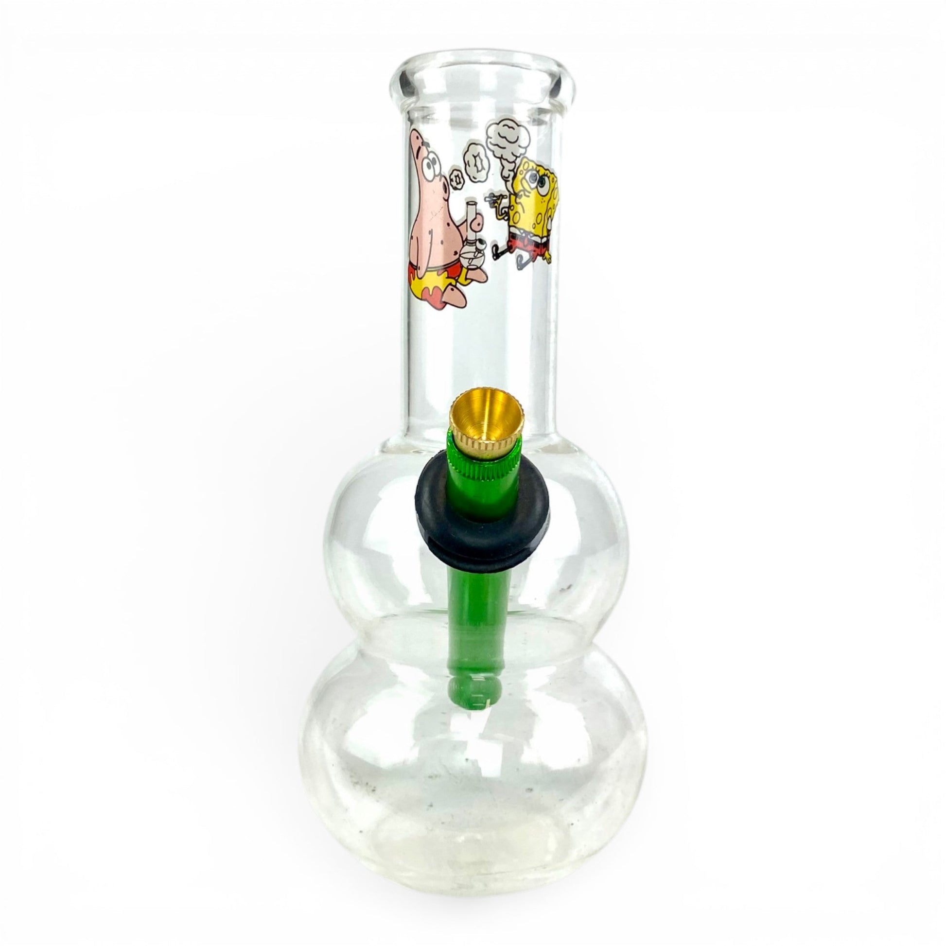 Sesh Buddies Double Bubble Bong 20cm - The Bong Baron