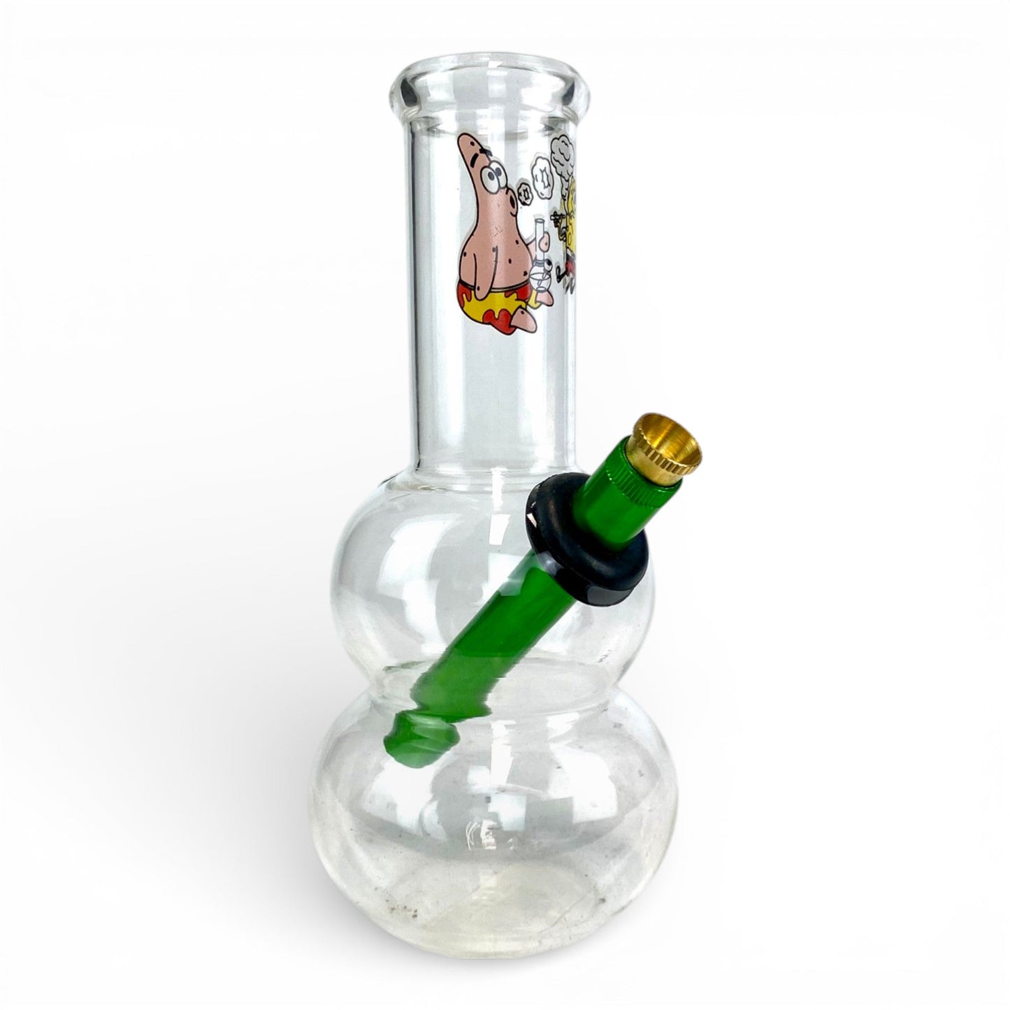 Sesh Buddies Double Bubble Bong 20cm - The Bong Baron