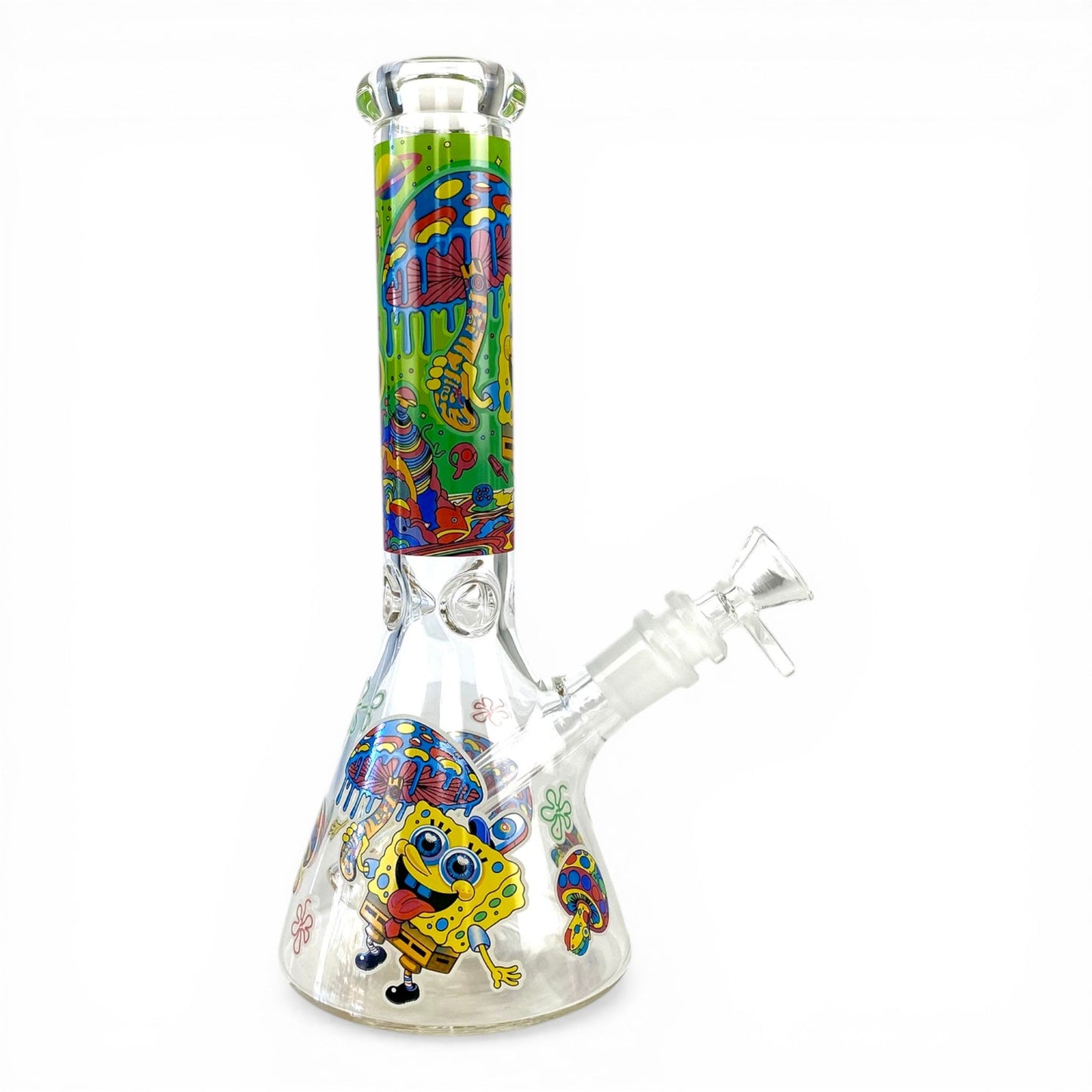 Sesh Buddy Glow in Dark Beaker Bong 25cm - The Bong Baron