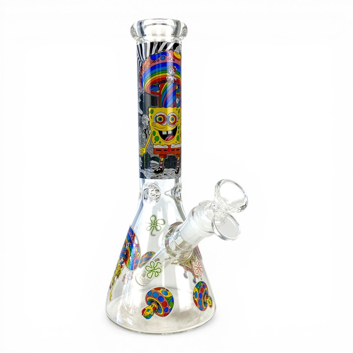 Sesh Buddy Glow in Dark Beaker Bong 25cm - The Bong Baron