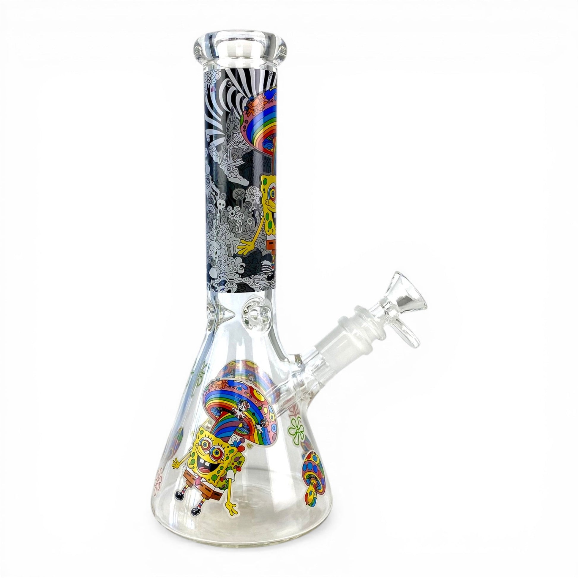 Sesh Buddy Glow in Dark Beaker Bong 25cm - The Bong Baron