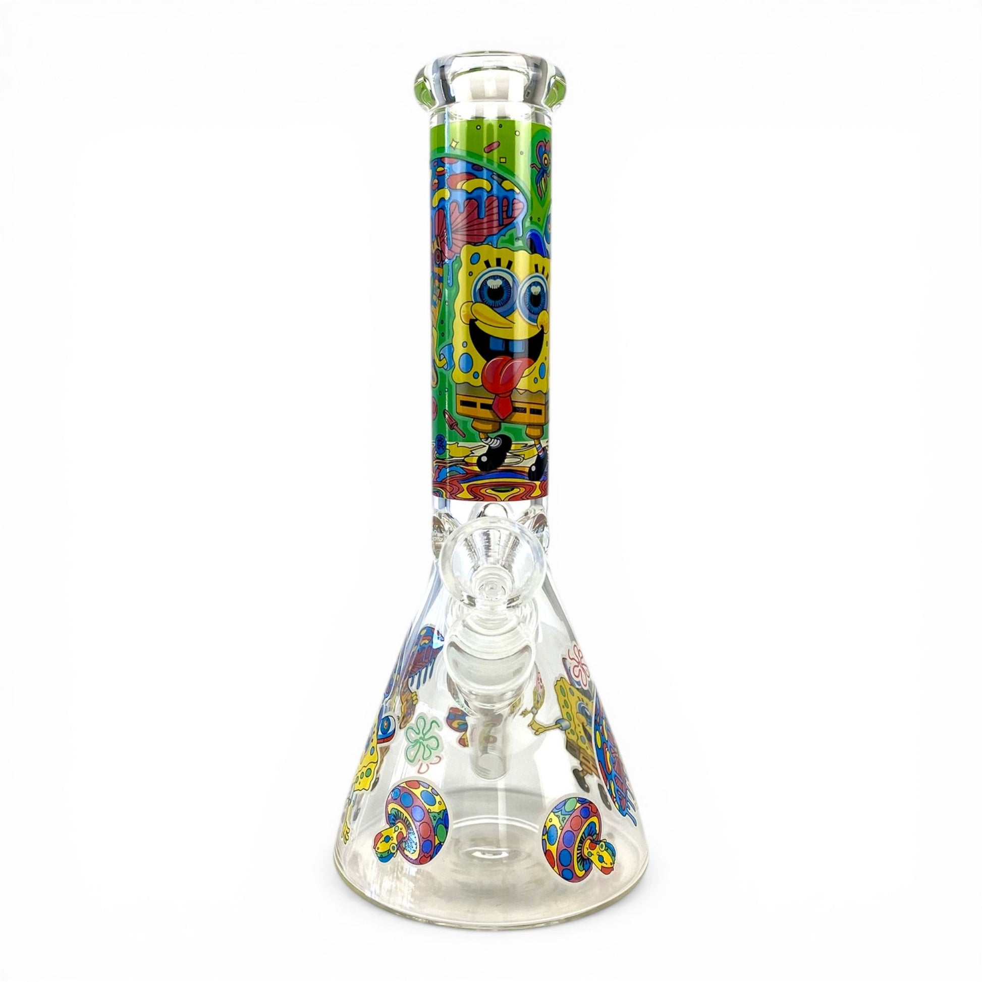 Sesh Buddy Glow in Dark Beaker Bong 25cm - The Bong Baron