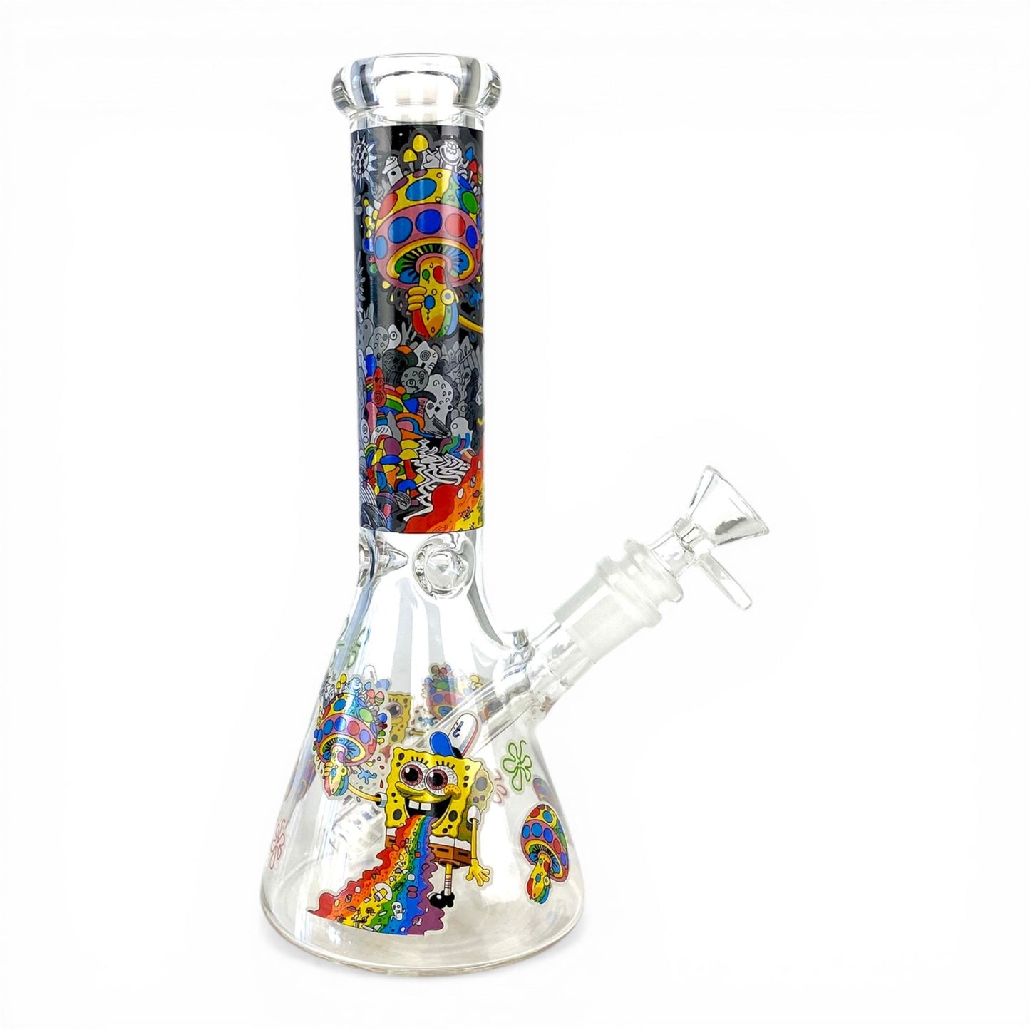 Sesh Buddy Glow in Dark Beaker Bong 25cm - The Bong Baron