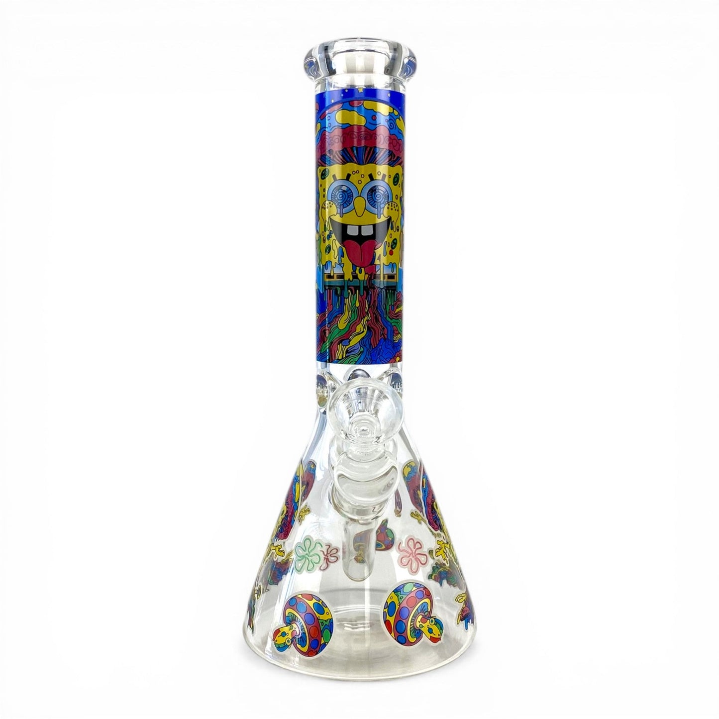 Sesh Buddy Glow in Dark Beaker Bong 25cm - The Bong Baron