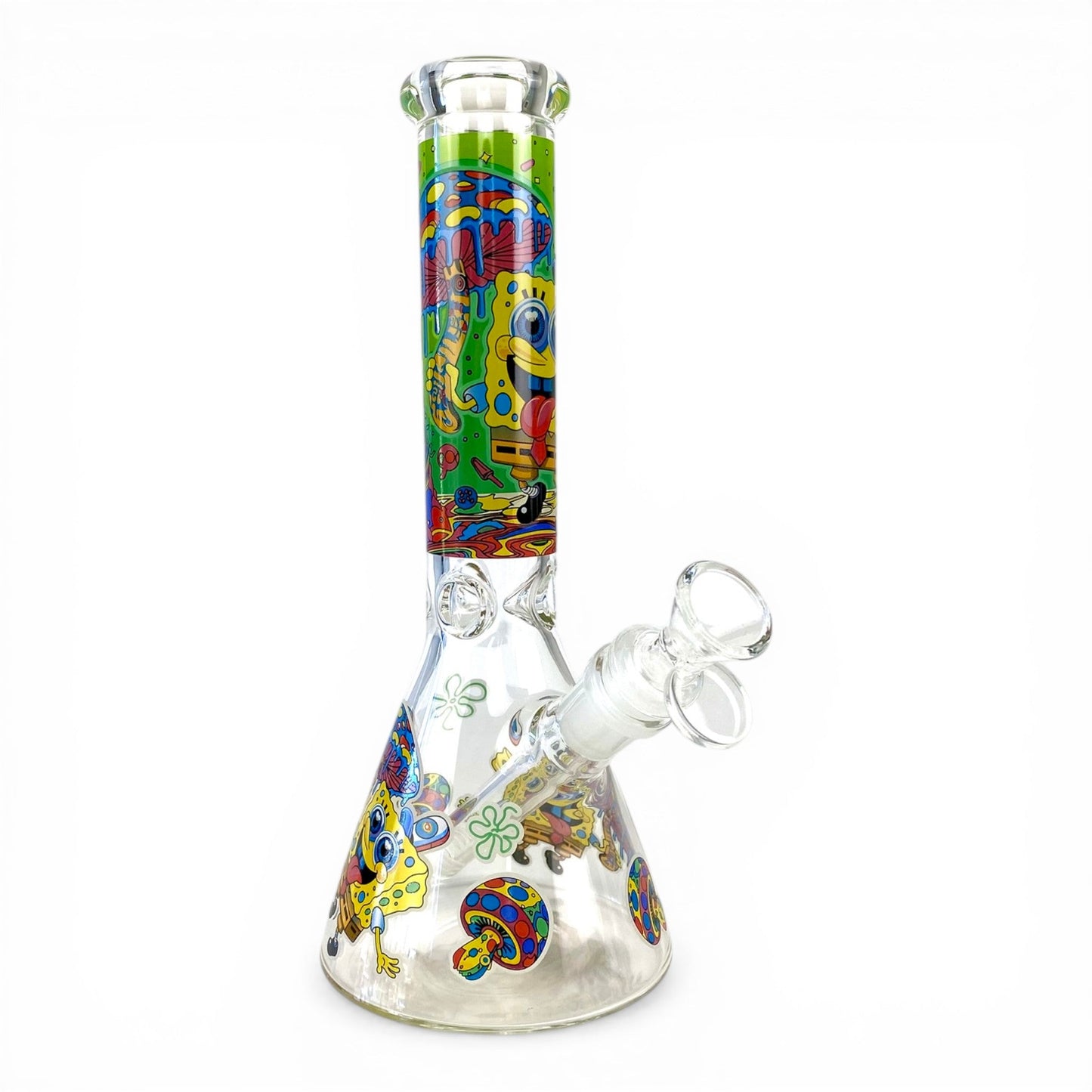 Sesh Buddy Glow in Dark Beaker Bong 25cm - The Bong Baron