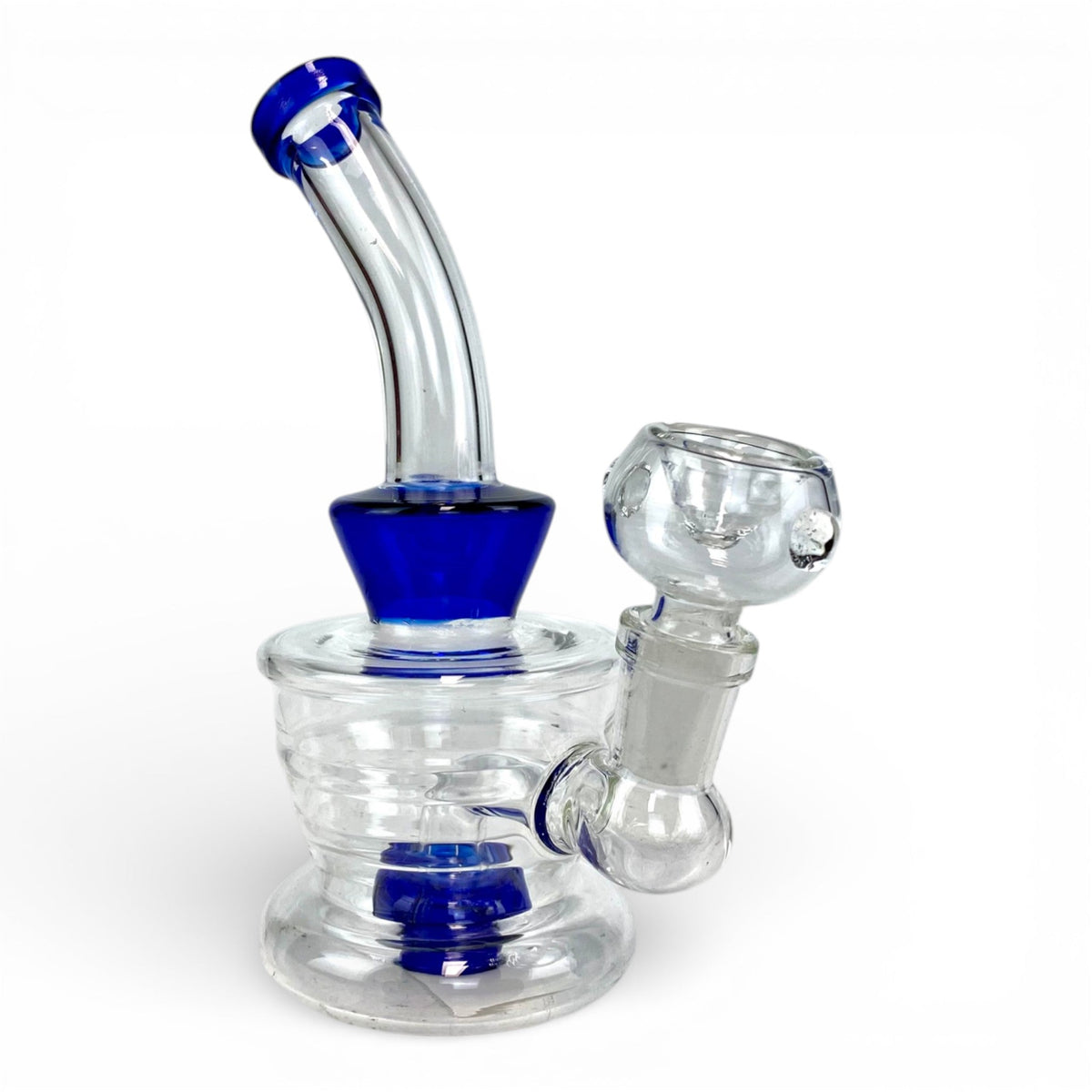 Strb Bong Rig Shower Perc Bong and Dab Rig 15cm Blue – The Bong Baron