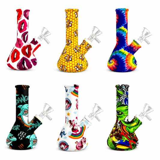 Silicone Mini Bong 13cm - The Bong Baron