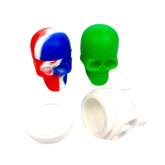 Silicone Skull Extract Container Large - The Bong Baron