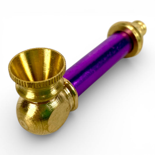 Small Metal Hash Pipe 6.5cm - The Bong Baron