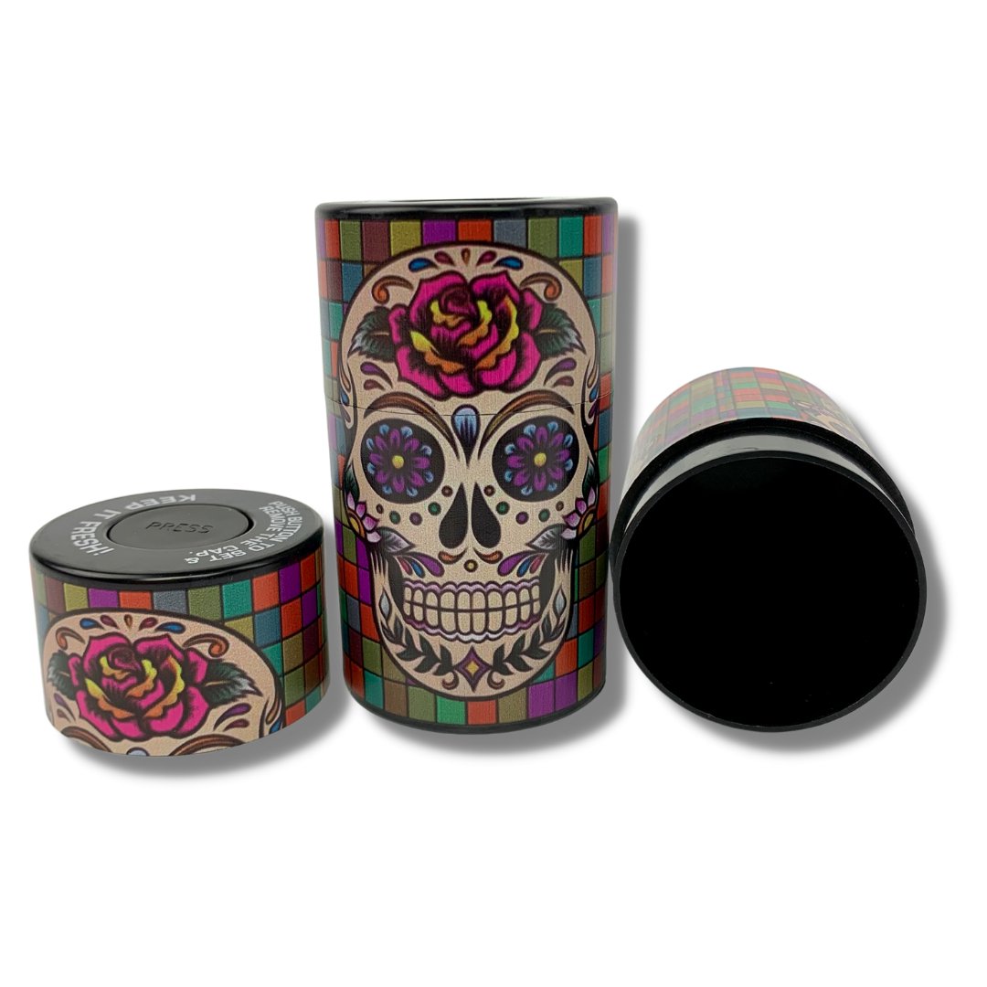 Smell Proof Vacuum Seal Stash Jar - The Bong Baron