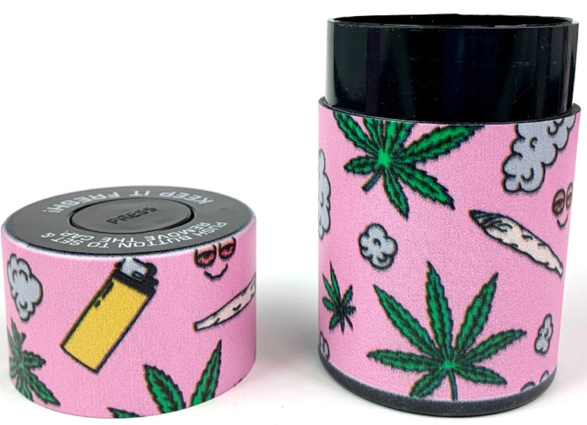Smell Proof Vacuum Seal Stash Jar - The Bong Baron