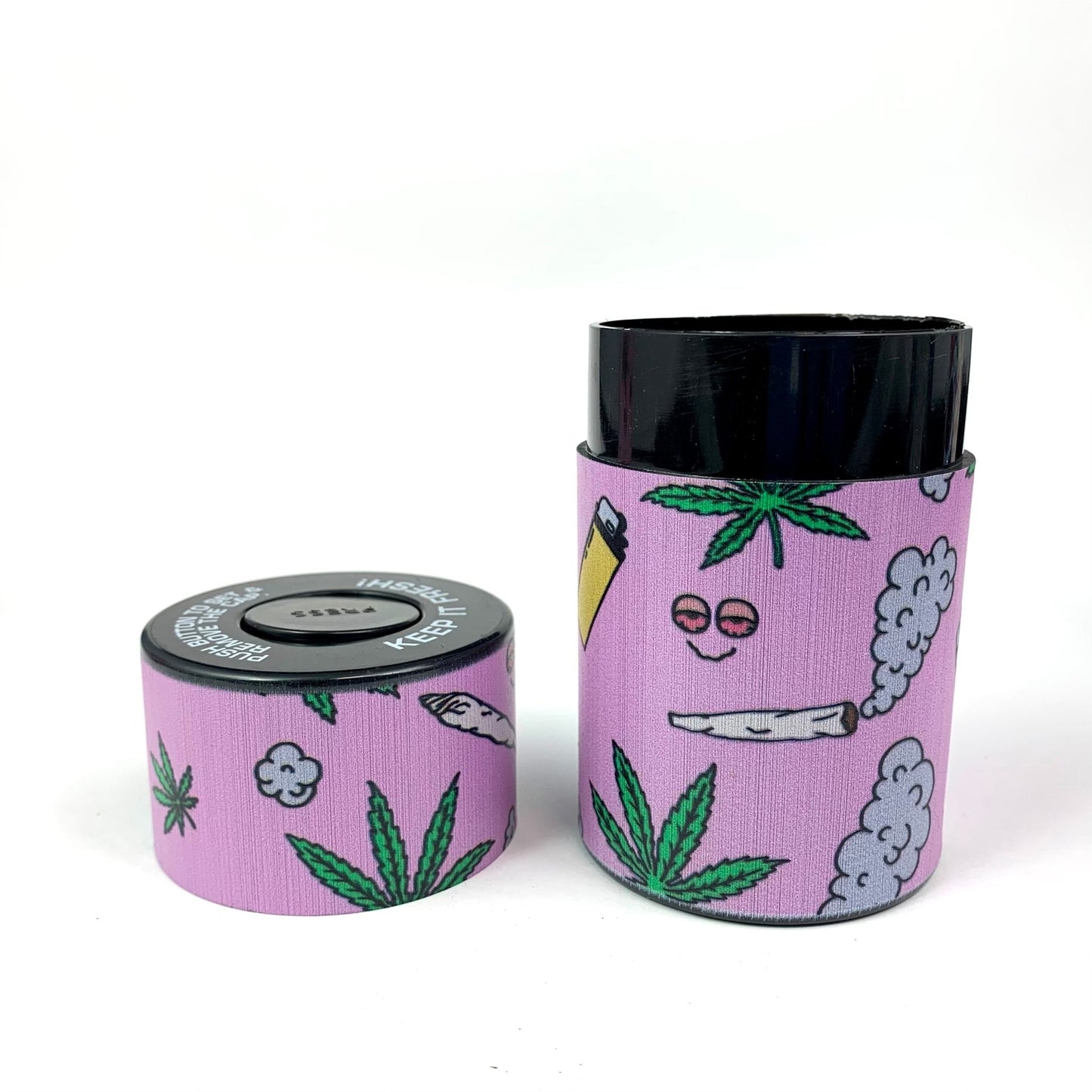 Smell Proof Vacuum Seal Stash jar - The Bong Baron