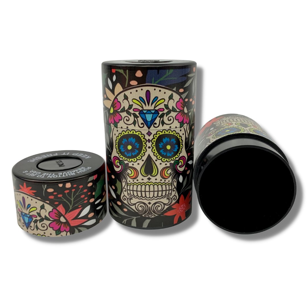 Smell Proof Vacuum Seal Stash Jar - The Bong Baron