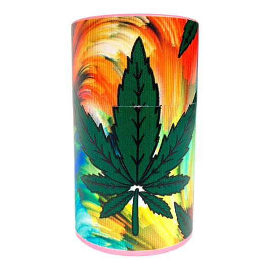 Smell Proof Vacuum Seal Stash Jar Weed Swirl - The Bong Baron