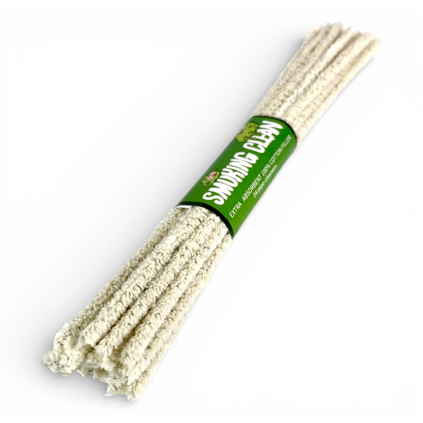 Smoking Clean 100% Cotton Pipe Cleaners 24 pack - The Bong Baron