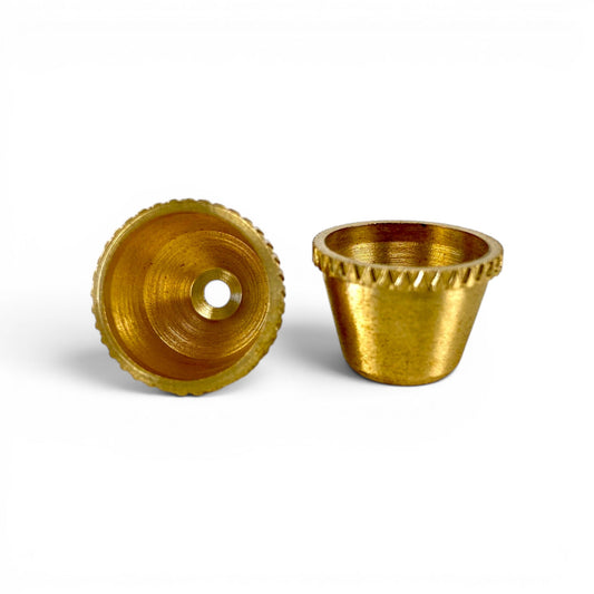 Standard Brass Bonza Bucket Cone - The Bong Baron