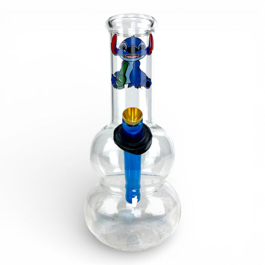 Stich Double Bubble Bong 20cm - The Bong Baron