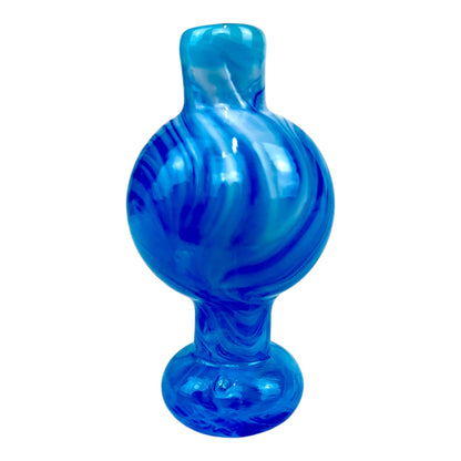 Swirl Glass Bubble Carb Cap - The Bong Baron