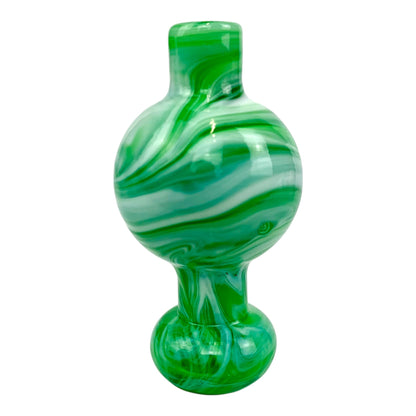 Swirl Glass Bubble Carb Cap - The Bong Baron