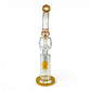 Tea Pot Recycler Bong 36cm Amber - The Bong Baron