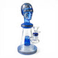 Temple Relic Glass Bong Blue 22cm - The Bong Baron
