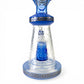 Temple Relic Glass Bong Blue 22cm - The Bong Baron