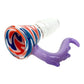 Tentacle Grip Swirl Cone Piece 18mm Purple - The Bong Baron