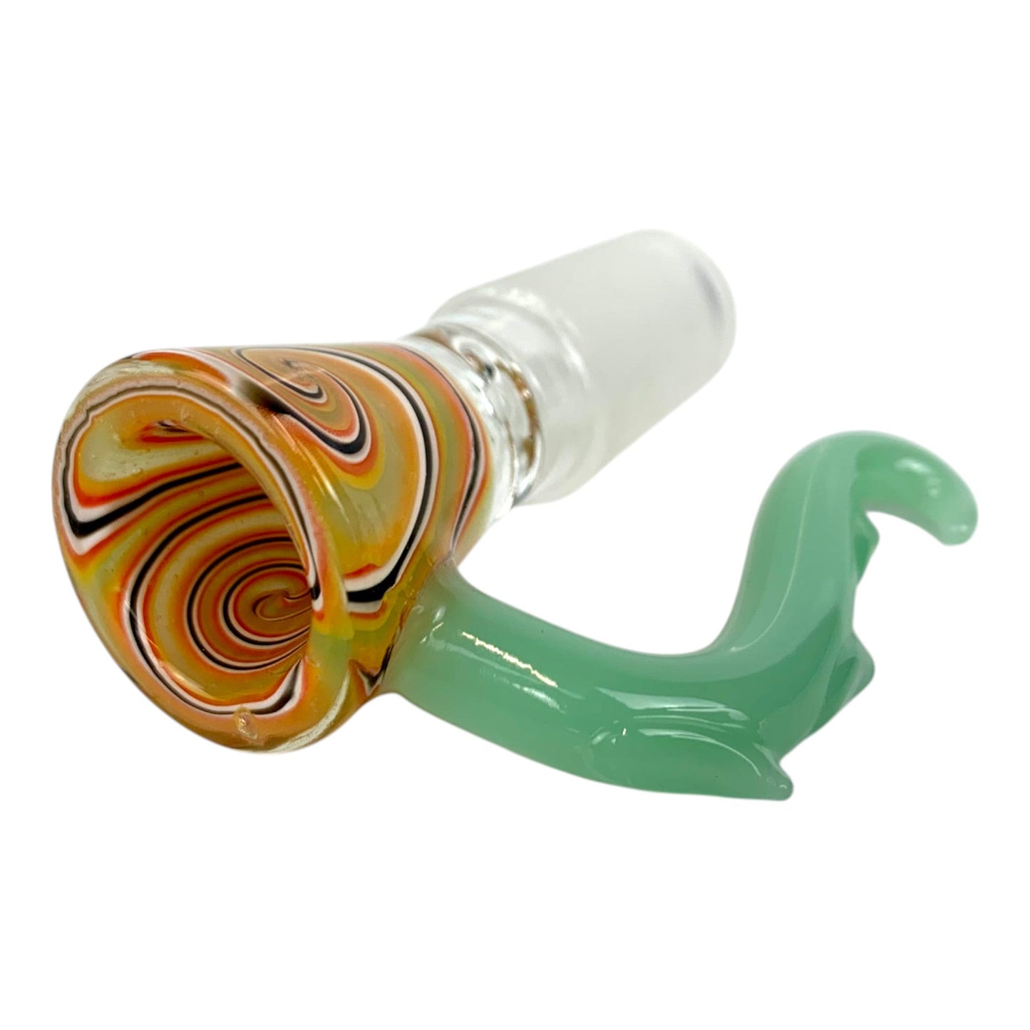 Tentacle Grip Swirl Cone Piece – Green 18mm - The Bong Baron