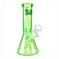 The Bong Baron Beaker Bong 20cm Green - The Bong Baron