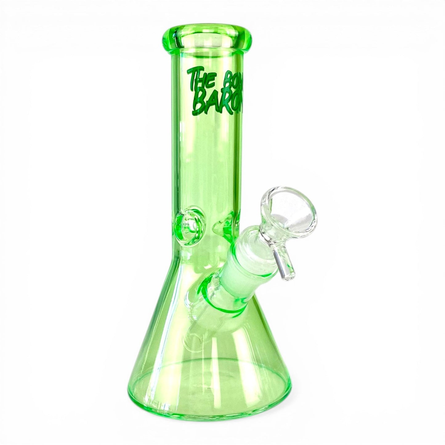 The Bong Baron Beaker Bong 20cm Green - The Bong Baron