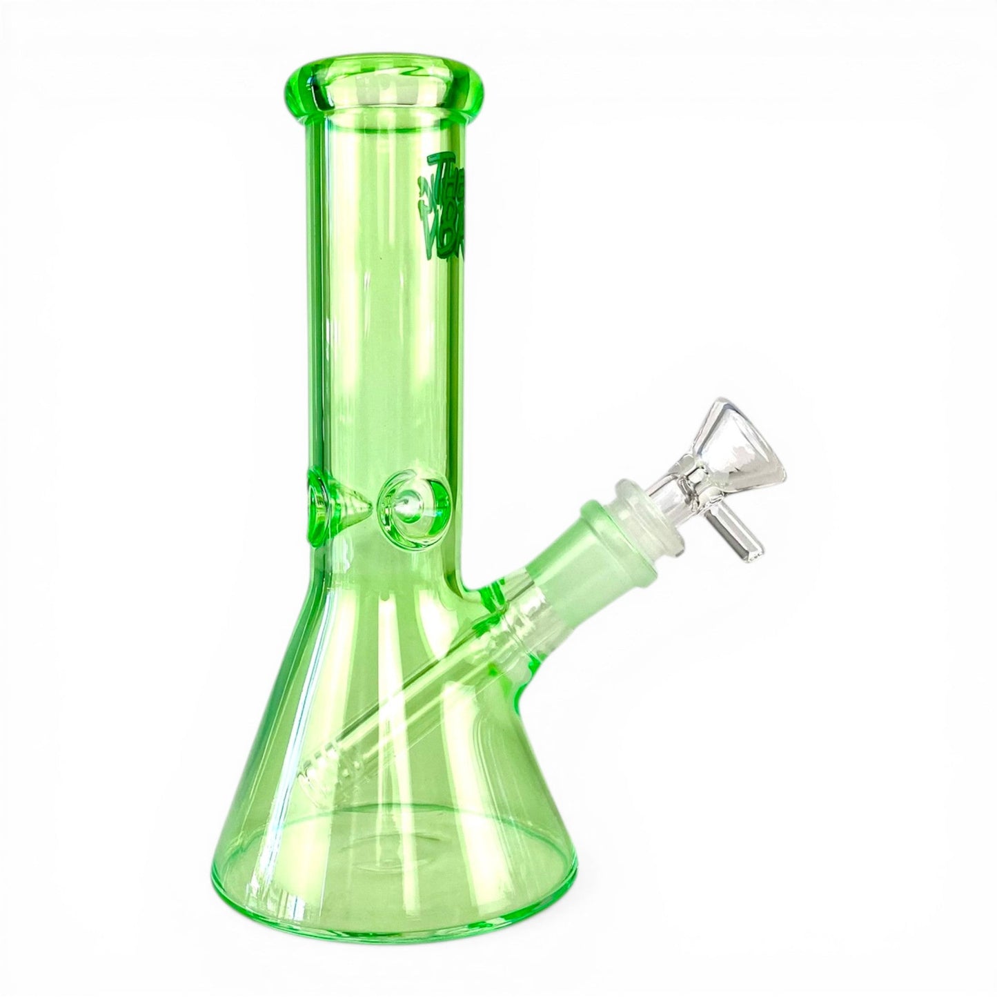 The Bong Baron Beaker Bong 20cm Green - The Bong Baron