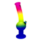 Tornado Rainbow Glass Bottom Bonza Bong 29cm - The Bong Baron