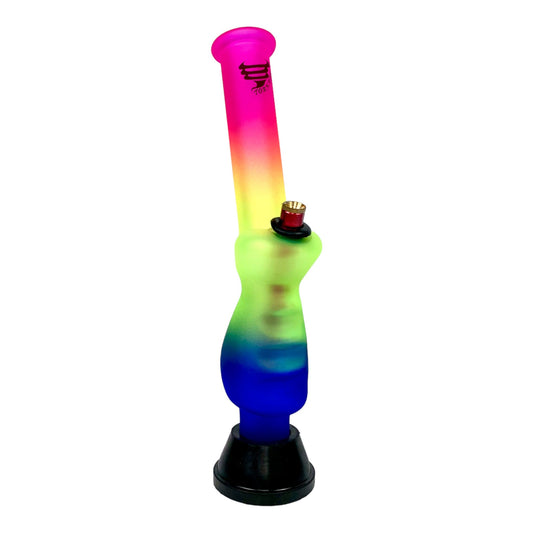 Tornado Rainbow Gripper Bong 32cm - The Bong Baron