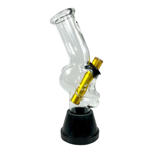 Tornado Skull Glass Bong 21cm - The Bong Baron