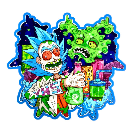 Toxic Trip Silicone Dab and Bong Mat 20 x 18cm - The Bong Baron