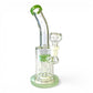 Tree Perc Bong and Dab Rig 21cm Green - The Bong Baron