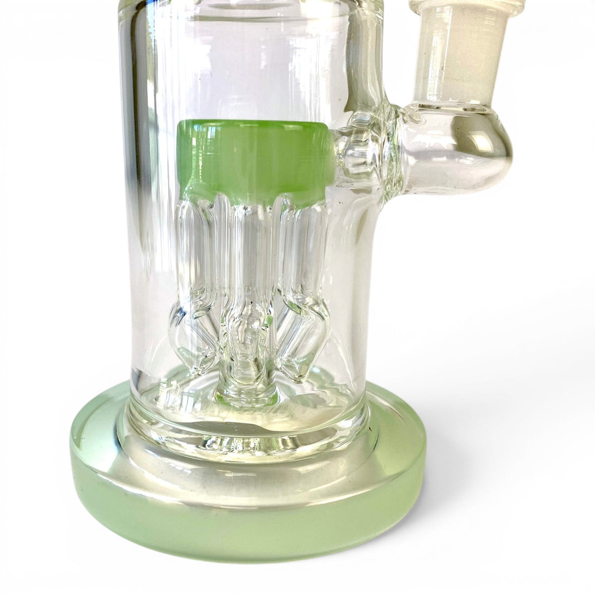 Tree Perc Bong and Dab Rig 21cm Green - The Bong Baron