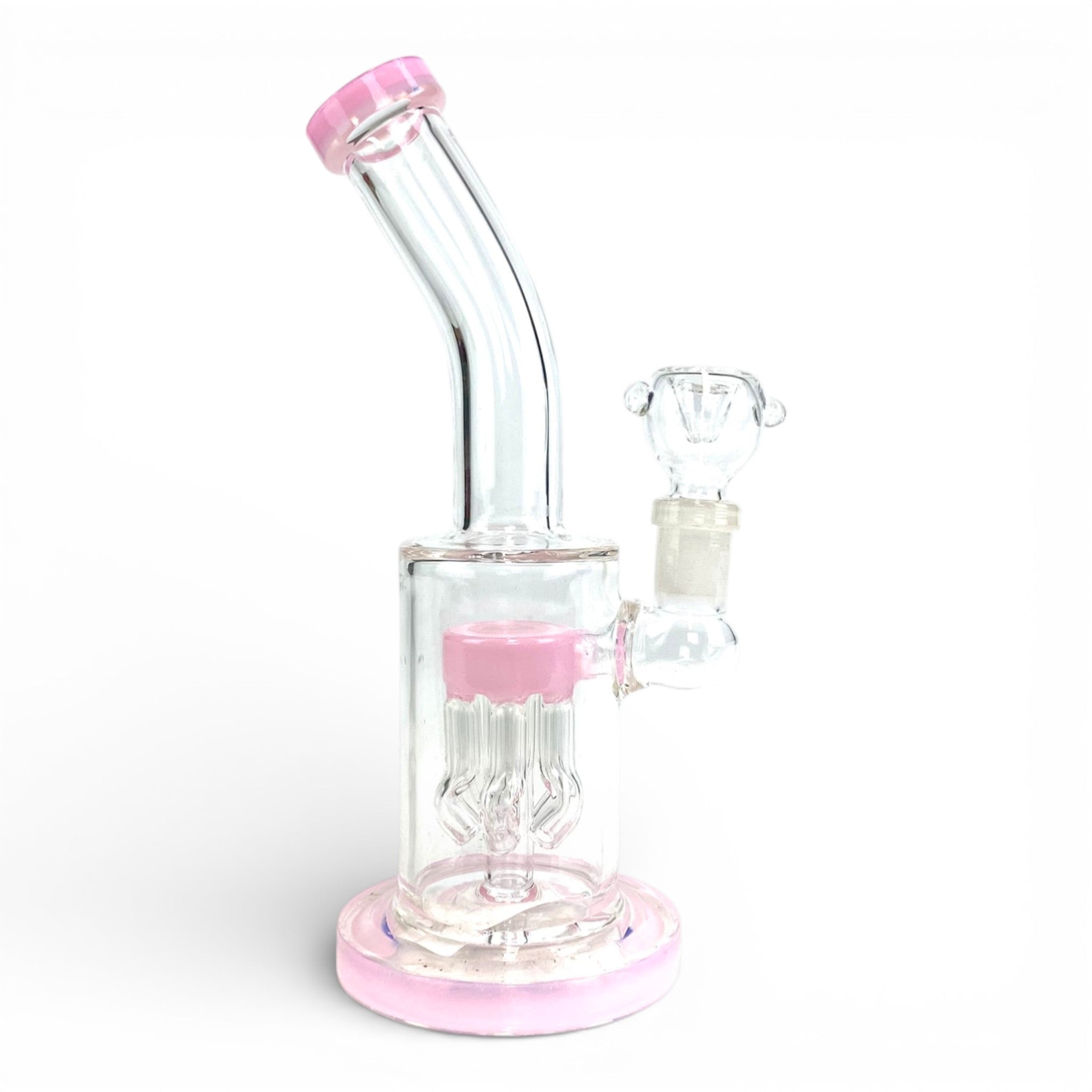 Tree Perc Bong and Dab Rig 21cm Pink – The Bong Baron