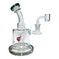 UFO Percolated Dab Rig and Bong 18cm Ash Green - The Bong Baron